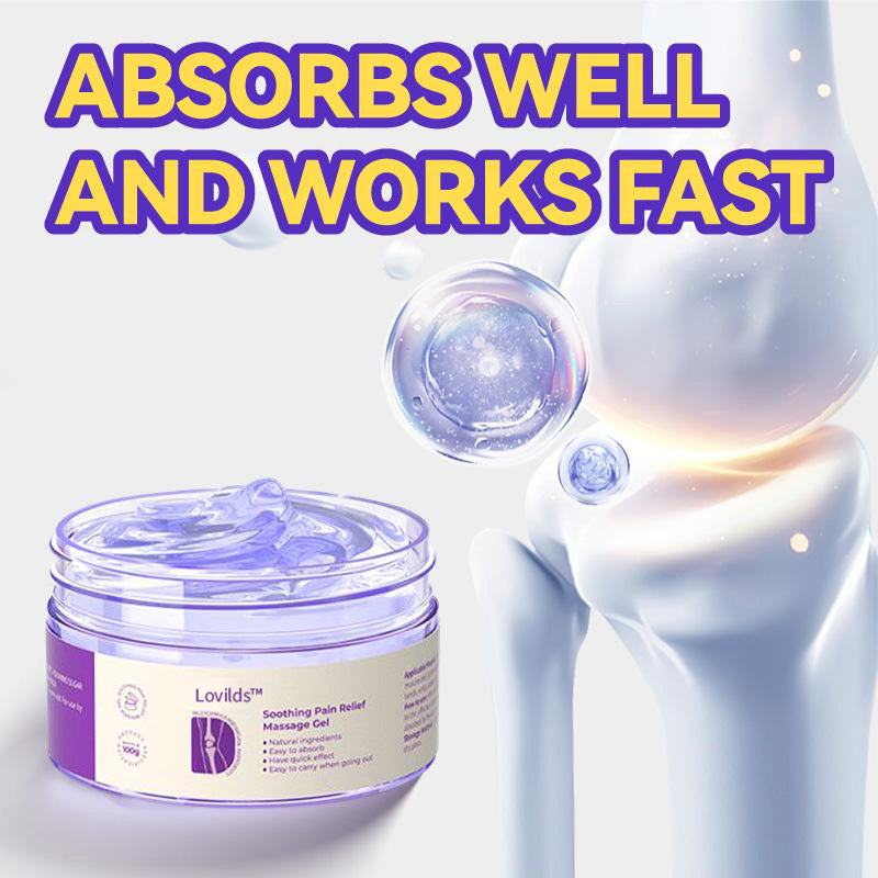LOVILDS™ Turmeric & Emu Oil Arthritis Soothing Pain Relief Massage Gel 👨⚕️Australian Osteopathic Association (AOA)Approved
