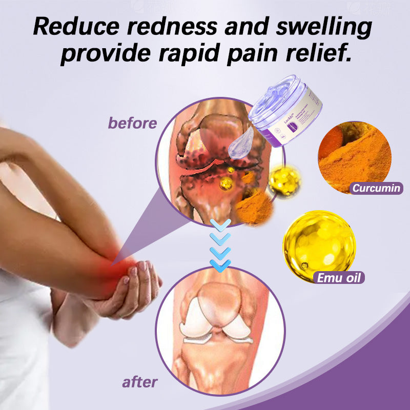 LOVILDS™ Turmeric & Emu Oil Arthritis Soothing Pain Relief Massage Gel 👨⚕️Australian Osteopathic Association (AOA)Approved