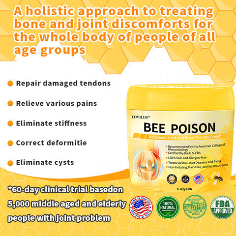 🐝🐝𝐋𝐎𝐕𝐈𝐋𝐃𝐒™ 𝐁𝐞𝐞 Poison 𝐀𝐝𝐯𝐚𝐧𝐜𝐞𝐝 𝐉𝐨𝐢𝐧𝐭 𝐚𝐧𝐝 𝐁𝐨𝐧𝐞 𝐓𝐡𝐞𝐫𝐚𝐩𝐲 𝐂𝐫𝐞𝐚𝐦 (𝐍𝐞𝐰 𝐙𝐞𝐚𝐥𝐚𝐧𝐝 𝐁𝐞𝐞 𝐄𝐱𝐭𝐫𝐚𝐜𝐭 - 𝐒𝐩𝐞𝐜𝐢𝐚𝐥𝐢𝐳𝐞𝐬 𝐢𝐧 𝐎𝐫𝐭𝐡𝐨𝐩𝐞𝐝𝐢𝐜 𝐃𝐢𝐬𝐞𝐚𝐬𝐞𝐬 𝐚𝐧𝐝 𝐀𝐫𝐭𝐡𝐫𝐢𝐭𝐢𝐬 𝐏𝐚𝐢𝐧)