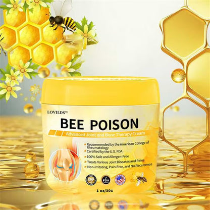 🐝🐝𝐋𝐎𝐕𝐈𝐋𝐃𝐒™ 𝐁𝐞𝐞 Poison 𝐀𝐝𝐯𝐚𝐧𝐜𝐞𝐝 𝐉𝐨𝐢𝐧𝐭 𝐚𝐧𝐝 𝐁𝐨𝐧𝐞 𝐓𝐡𝐞𝐫𝐚𝐩𝐲 𝐂𝐫𝐞𝐚𝐦 (𝐍𝐞𝐰 𝐙𝐞𝐚𝐥𝐚𝐧𝐝 𝐁𝐞𝐞 𝐄𝐱𝐭𝐫𝐚𝐜𝐭 - 𝐒𝐩𝐞𝐜𝐢𝐚𝐥𝐢𝐳𝐞𝐬 𝐢𝐧 𝐎𝐫𝐭𝐡𝐨𝐩𝐞𝐝𝐢𝐜 𝐃𝐢𝐬𝐞𝐚𝐬𝐞𝐬 𝐚𝐧𝐝 𝐀𝐫𝐭𝐡𝐫𝐢𝐭𝐢𝐬 𝐏𝐚𝐢𝐧)