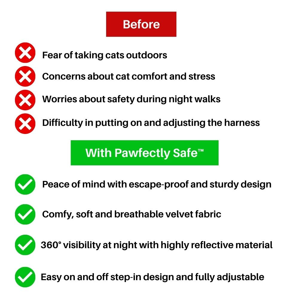 QIAWI™ Cat Harness And Leash Set